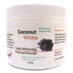 Natural Teeth Whitening Charcoal Powder with Organic Coconut Activated Charcoal - Picture 1 of 4