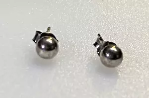Vintage Sterling Silver 925 Earrings Studs - Picture 1 of 4