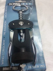 Sacacorchos de ala Bonny Bar con base de goma suave #78972 nuevo en paquete - Imagen 1 de 1
