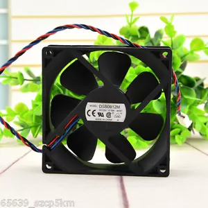 DELTA DSB0912M 92*92*25mm 12V 0.19A 3pin Case Cooling Fan - Picture 1 of 3