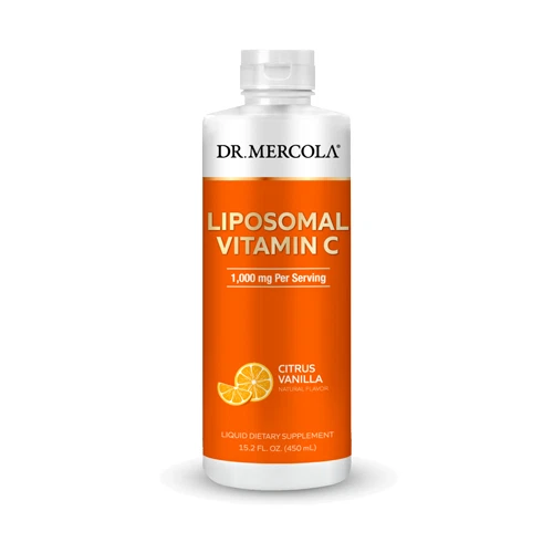 Vitamina C liposomal cítricos vainilla 15,2 fl oz Dr. Mercola Foto 1 de 1