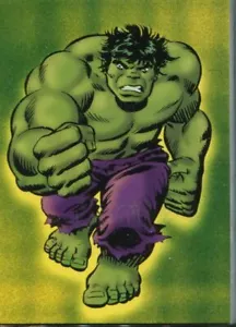 The Incredible Hulk Complete 72 Card Base Set - Picture 1 of 1