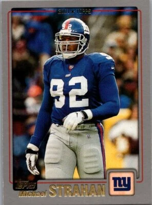 2001 Topps #112 Michael Strahan - Image 1 of 2