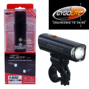 NEW Cygolite Velocity SL 1400 Lumens Hi-Capacity Bike Headlight 9 Modes Dimmable - Picture 1 of 6