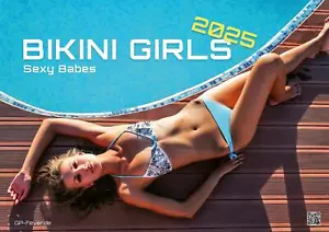BIKINI GIRLS - Sexy Babes - 2025 - Kalender DIN A2 - Bild 1 von 14