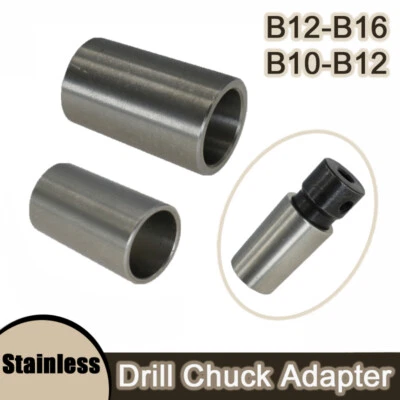 Bohrfutter Adapterhülse B10-B12 / B12-B16 Kegelumbau Hülse aus Edelstahl - Bild 1 von 4