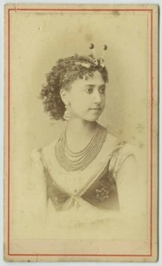 CDV 1870-80 Adolfo Berdoy in Buenos Aires. Tänzerin. Tanz. Tanz. - Bild 1 von 2