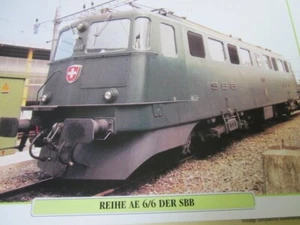  Hechos ferroviarios 7 Suiza serie AE 6/6 de SBB  - Imagen 1 de 1