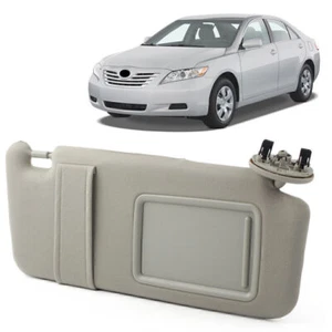 Right Side Beige Sun Visor W/O Vanity Light For Toyota Camry 2007 - 2011 - Picture 1 of 12