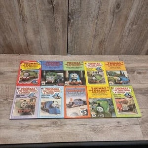 Vintage Thomas The Tank Engine X10 Hardcover Book Bundle - Picture 1 of 2