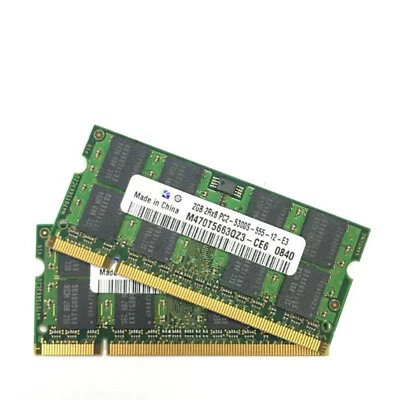 For Samsung PC2 6400S 2G 1G DDR2 800 667 Second Generation Laptop Memory Cards - Image 1 of 4