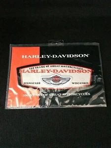 NEW! 2003 HARLEY-DAVIDSON® 100th ANNIVERSARY Jacket Vest Badge Patch #97981-03V - Picture 1 of 9