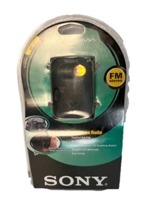 Sony Walkman VintageSRF-56 Portable FM Stereo Radio Walkman W/ Headphones - Picture 1 of 8