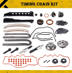 For 05-08 Ford 5.4 F150 F250 3V Timing Chain Kit Cam Phaser Timing + cover Seal - Imagen 1 de 12