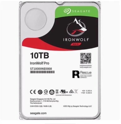 For Seagate ST10000NE0008 Cool Wolf PRO10T Enterprise 7200 RPM 256NAS - Image 1 of 4