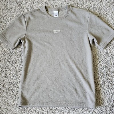 Sudadera Reebok Vintage Adulto Pequeña Bordada Gris Cuello Redondo Pullover  Foto 1 de 4