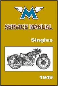 MATCHLESS Workshop Manual Model G3 & G80 Singles 1949 Service & Repair - Picture 1 of 4