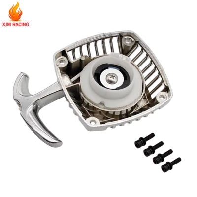 Chrome Pull Starter 23CC-36CC For 1/5 HPI Baja LOSI GOPED REDCAT RC RV Car Part - Image 1 of 4