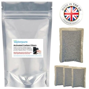 Activated Organic Carbon Filters for Water Distillers UK Produced by Water Pure - Picture 1 of 2