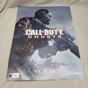 COD Ghosts – Blue Game Poster 22x34 RP13035 UPC882663030354 Call of Du –  Mason City Poster Company