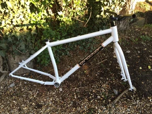 Singular Puffin Fat Bike Frame Fork Steel On One Fatty Surly Salsa - Picture 1 of 8