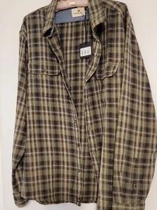 Neu mit Etikett The Normal Brand Herren Mountain Overshirt grau blau Haze kariert Größe XXL - Bild 1 von 12