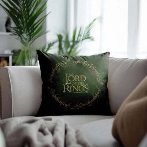 Lord of the Rings Elvish Pillow, Lord Ring Cushion, Fantasy Home Style, Middle - Picture 1 of 9