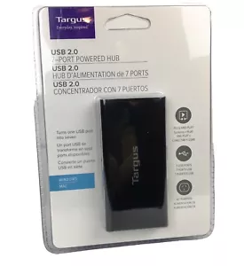 TARGUS USB 2.0 7-PORT POWERED HUB ~BRAND NEW~FREE SHIPPING~ - Picture 1 of 9