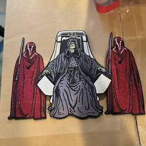 Star Wars Emperor & Royal Guard Patch Set (3) 7" Tall Palpatine ERG Empire Sith - Bild 1 von 5
