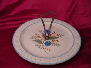 Plato o plato para servir vintage Stangl Art Pottery Tidbit - Imagen 1 de 3