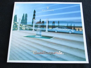 2003 Maserati Quattroporte Deluxe Brochure English / Italian Large Sales Catalog - Picture 1 of 8