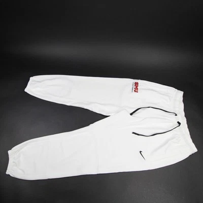 Pantalones deportivos SMU Mustangs Nike Therma-FIT para hombre blancos nuevos Foto 1 de 4