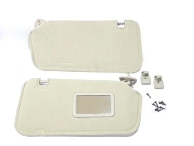 Left Right Sun Visor set 1996 1997 1998 1999 2000 2001 2002 Saturn SW SC SL 1 2 - Image 1 of 4