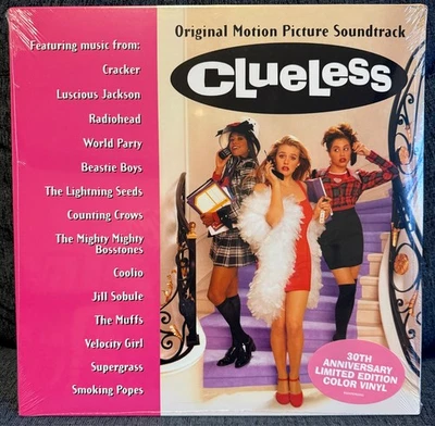 CLUELESS Soundtrack 30th Anniversary Limited Edition PINK Vinyl SEALED NEW LP - Image 1 of 4