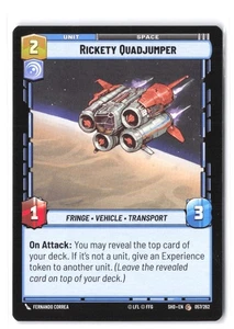 Rickety Quadjumper #057/262 Shadows of the Galaxy NM - Picture 1 of 2