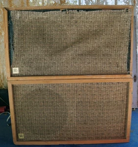 Acoustic Research AR-2 Loudspeakers Tested Pair Speakers S/N B66720 B66721 - Picture 1 of 19