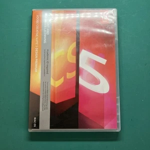 Adobe Creative Suite 5 Design Premium pour MAC OS. Version DVD complète Retail 3. Très bon état. - Photo 1/7