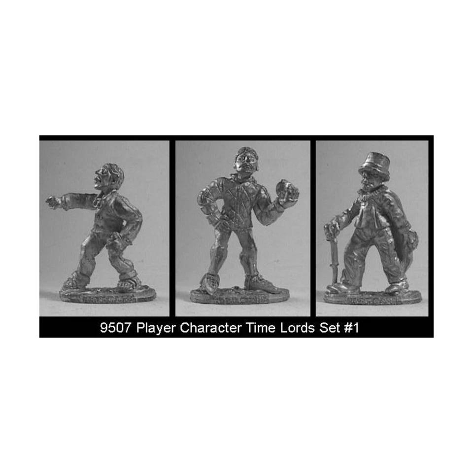FASA Doctor Who Mini Player Character Time Lords Set #1 Pack New - Image 1 of 1