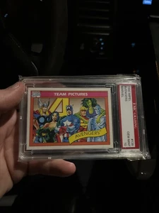 Avengers 1990 Impel Marvel Graded Card EMC 10 Gem Mint #138!! - Bild 1 von 4