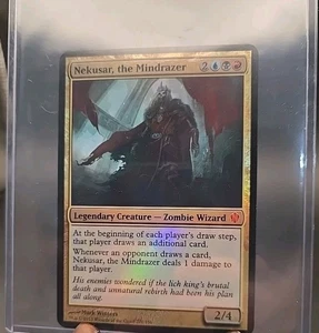 Nekusar, the Mindrazer (Commander 2013) MTG Oversize Card Foil Lightly Played  - Picture 1 of 2
