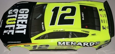 Losi 1/12 NASCAR 2024 Ryan Blaney #12 Menards Ford Mustang carrocería usada  Foto 1 de 4
