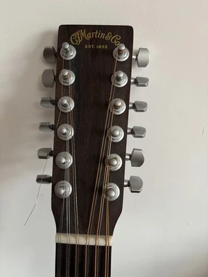 Martin MX D-X2E 12-String Acoustic Guitar, Solid Spruce Top in Left Hand - Image 1 of 3