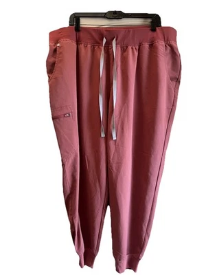 Figs Zamora Jogger Scrub Pants Size 4XL Technical Collection Mauve - Image 1 of 4