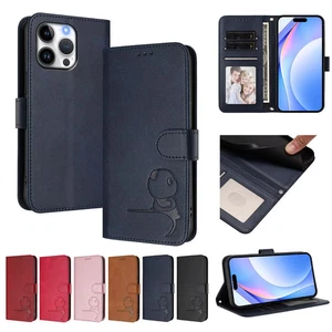 For Redmi Note 14 13 12 11 Leather Flip Wallet RFID Shookproof Stand Cover Case - Picture 1 of 21