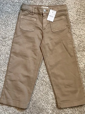 J.Crew Crewcuts Girls Chino Pants in Camel / Tan Size 5 BX053 NEW - Image 1 of 4
