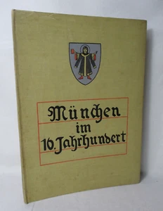 Munich Au 16E Siècle Livre Antique De Gustav Steinlein Architecture - Bild 1 von 15