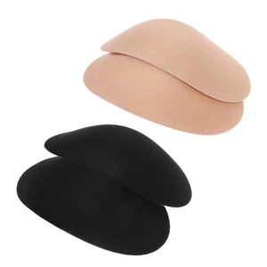 2 pares de almohadillas de hombro de esponja antideslizantes para traje almohadillas para el hombro ropa de mujer - Imagen 1 de 12