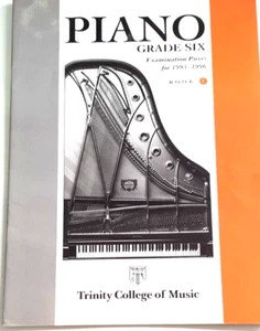 Trinity College Music..Piano Grade Six..Exam Pieces ..6 pieces.Good - Picture 1 of 4