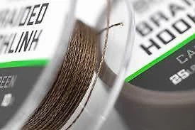 Gancho trenzado Korda Basix 25 lb 10 m / pesca de carpa Foto 1 de 2