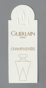 Advertising card - advertising card - Champs Elysées de Guerlain double-sided - Picture 1 of 2